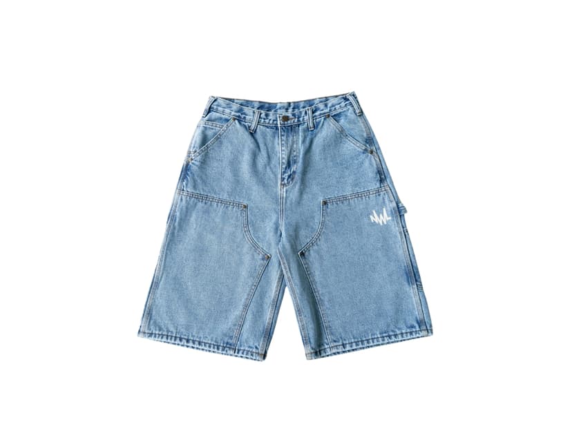 NWL NWL Doudle Knee Denim Shorts