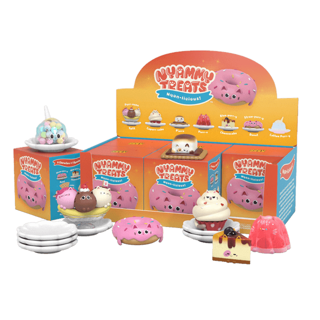 Mighty Jaxx Nyan-licious! by Nyammy Treats Series Blind Box by Mighty Jaxx (1 pc.) - view 1