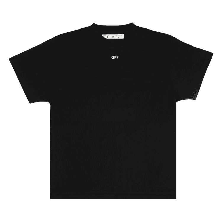 Off-White Stencil Logo T-Shirt 'Black'