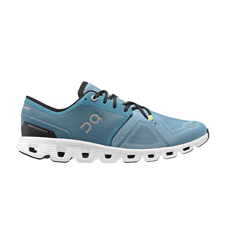 On Running On Running Cloud X 3 Pewter White