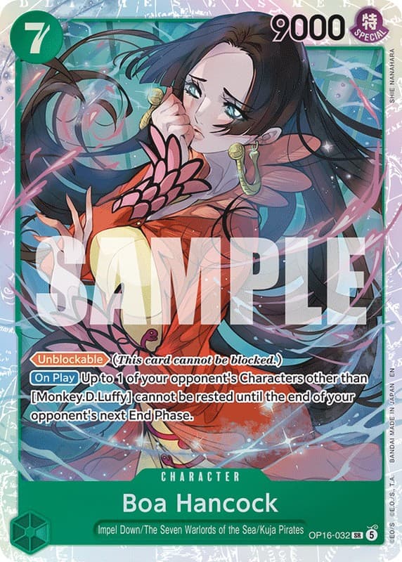 One Piece One Piece Boa Hancock SR [OP16-032] THE TIME OF BATTLE (EN)
