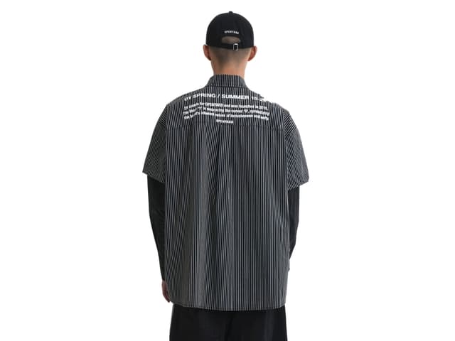OY OY Layered Stripe Shirts Black - view 4