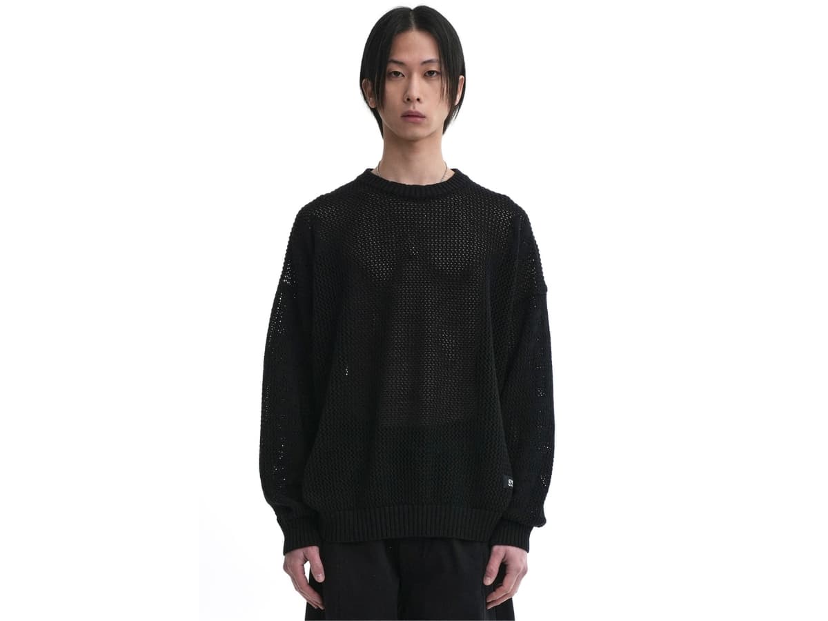 OY Mesh Opyd Knit Black