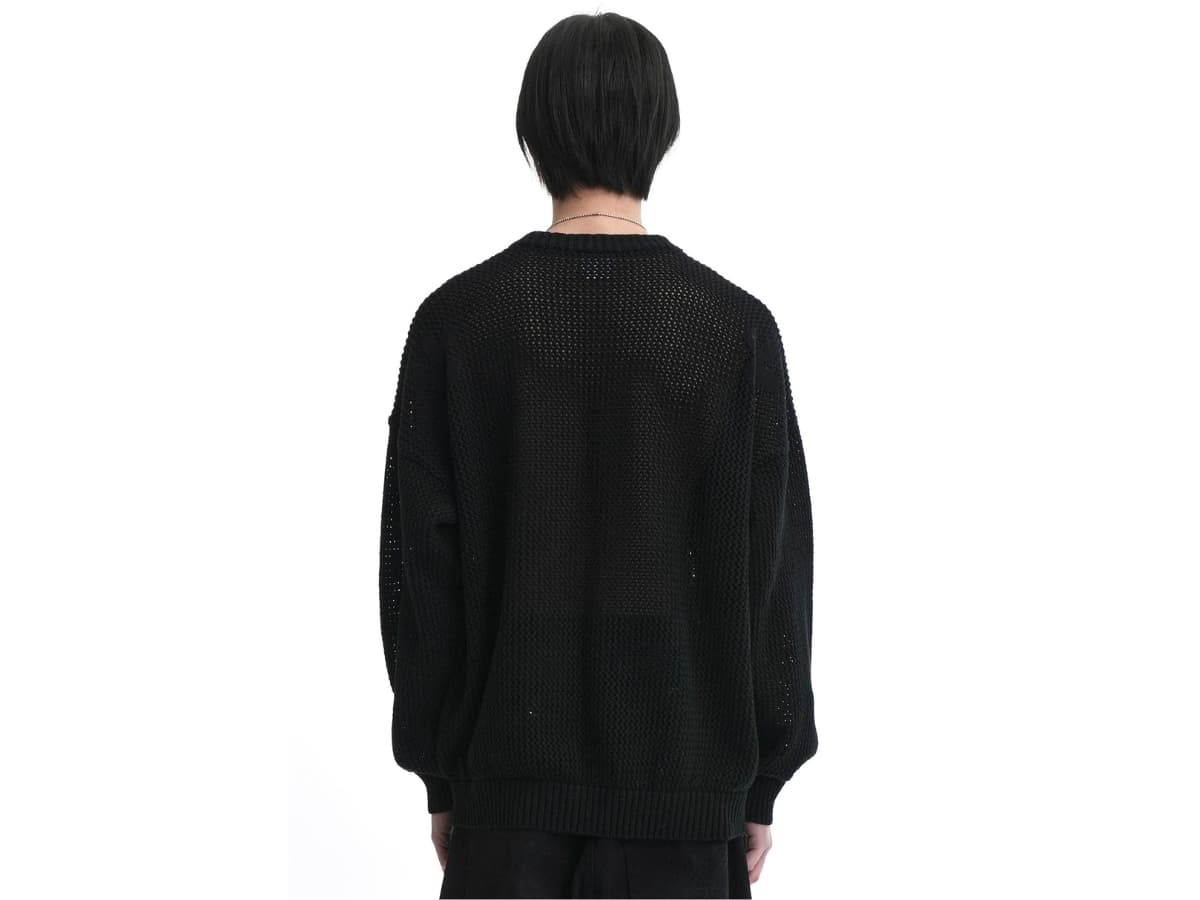 OY Mesh Opyd Knit Black