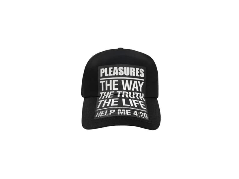 Pleasures Pleasures Proverb Cap Black