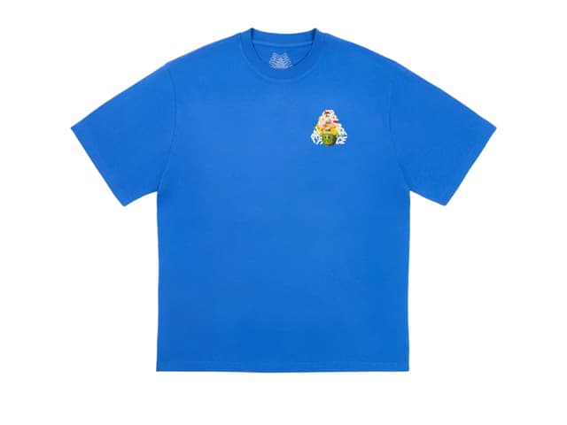 Palace Palace P-3 Punch T-Shirt Blue Berry (FW24) - view 1