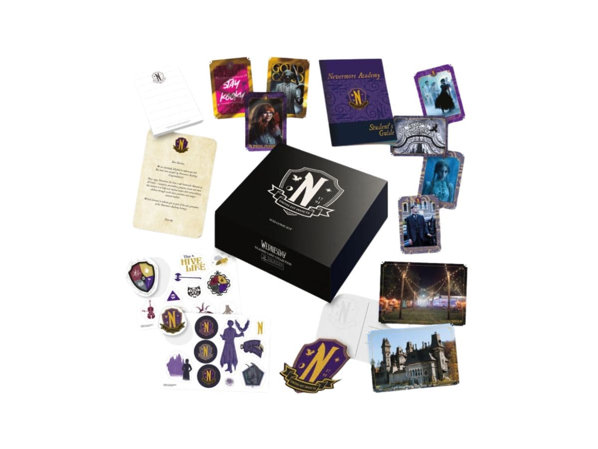 Panini Wednesday Nevermore Academy Box Set