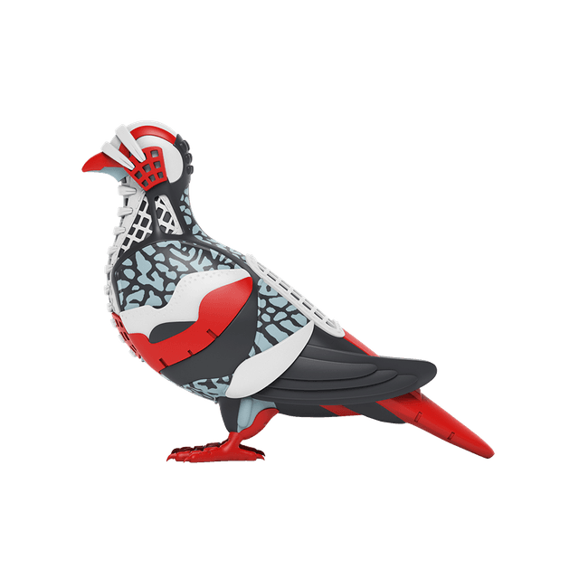 Mighty Jaxx Pigeon in Flight ft. Jeff Staple! by Mighty Jax - view 3