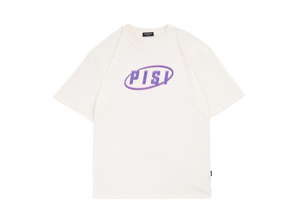 PISI Purple Logo Off-White