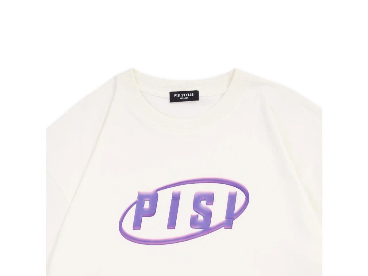 PISI Purple Logo Off-White