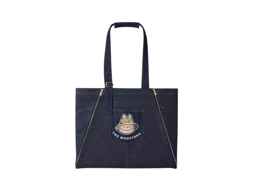 Pop Mart Pop Mart Labubu Denim Apron Bag (The Monsters New Launch)