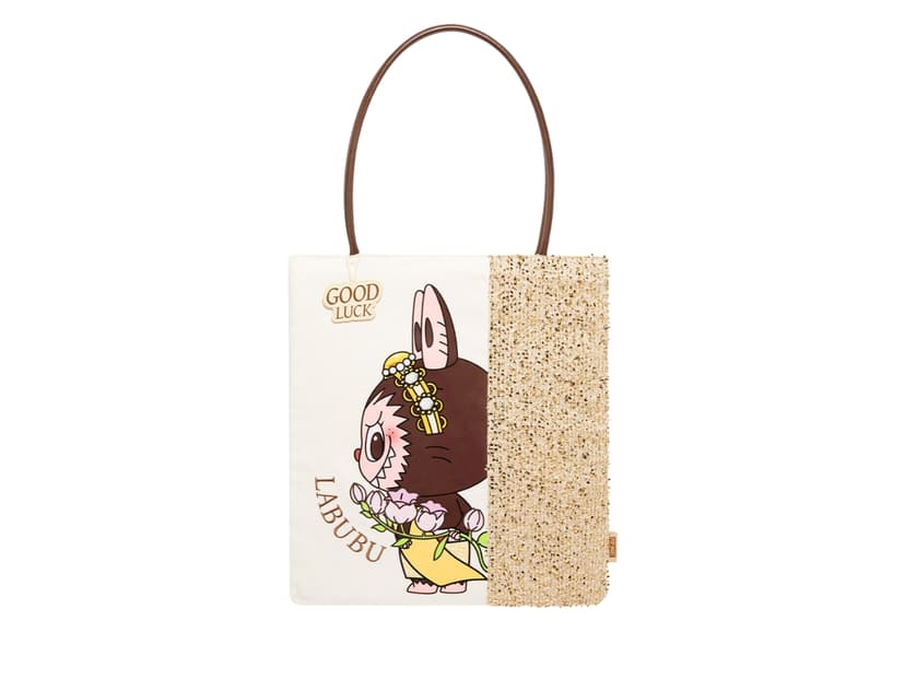 Pop Mart Pop Mart  LABUBU GOOD LUCK TO YOU Canvas Bag