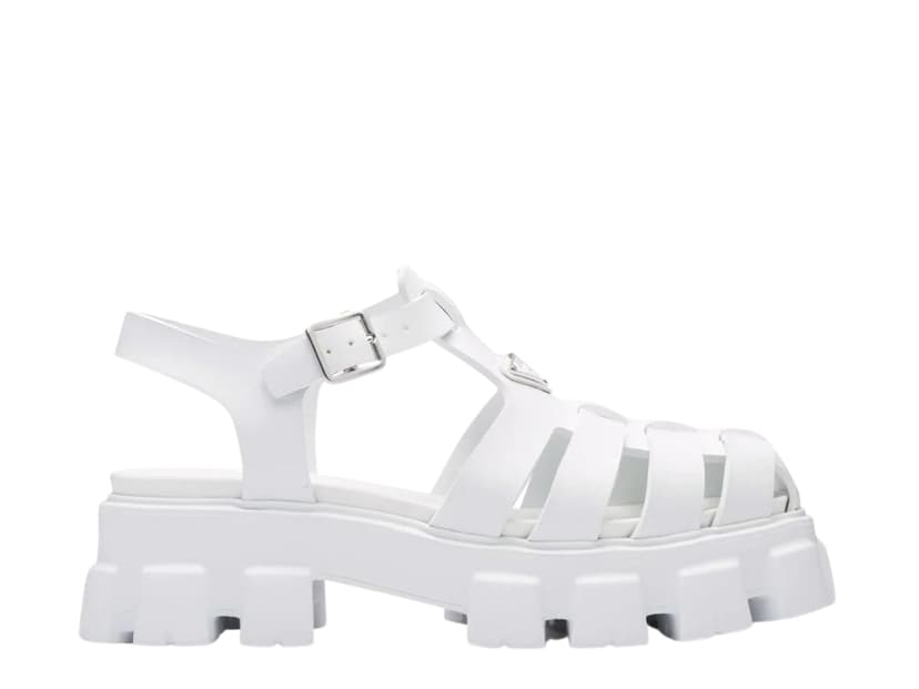 Prada Prada Foam rubber sandals White