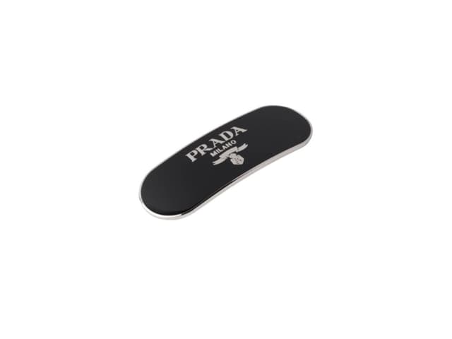 Prada Prada Metal Hair Clip Black - view 2