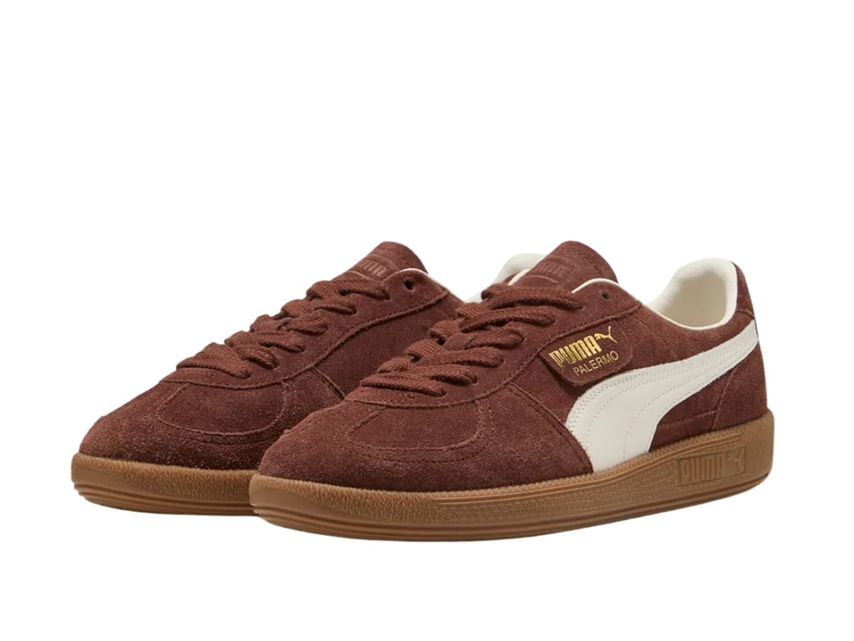 Puma Palermo Brown White