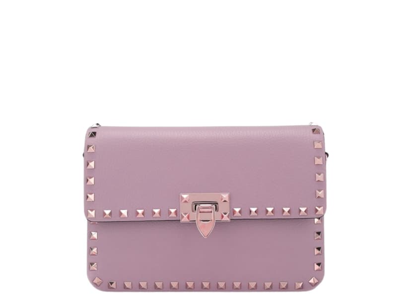 Valentino Valentino Rockstud Bag Poudre