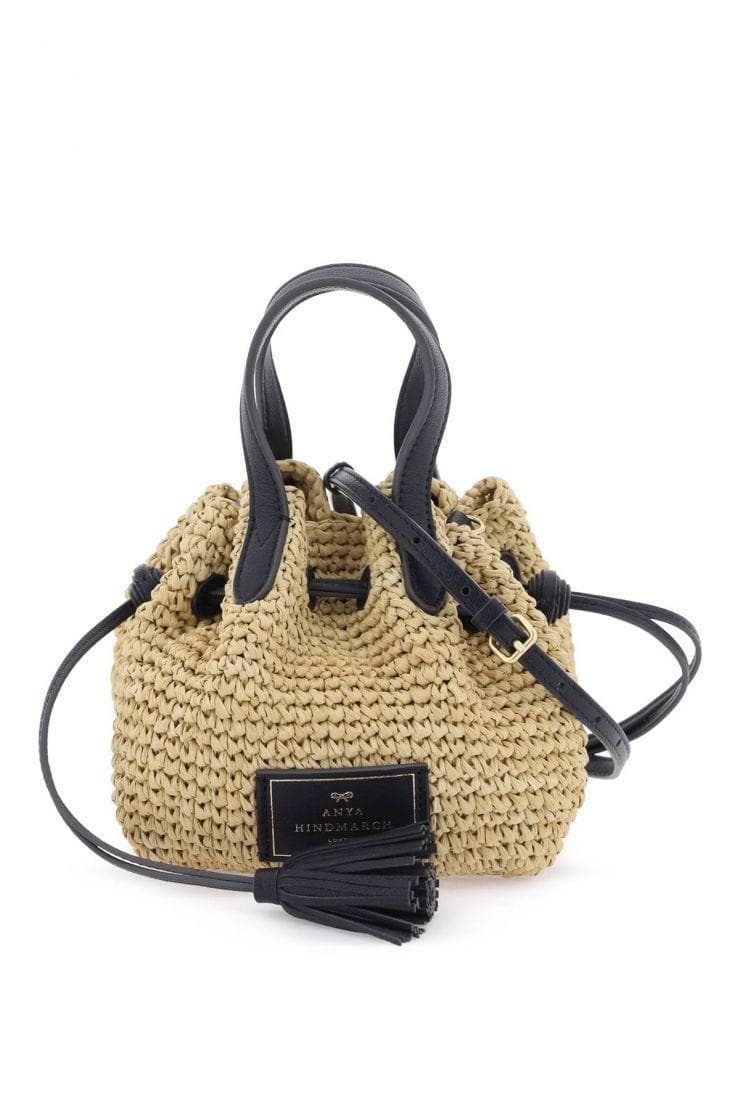 ANYA HINDMARCH Raffia handbag Anya Hindmarch