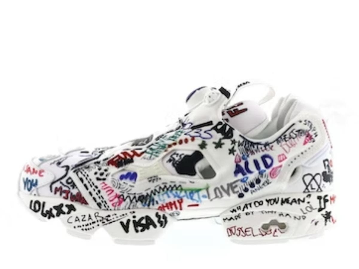 Reebok Instapump Fury Vetements Doodle