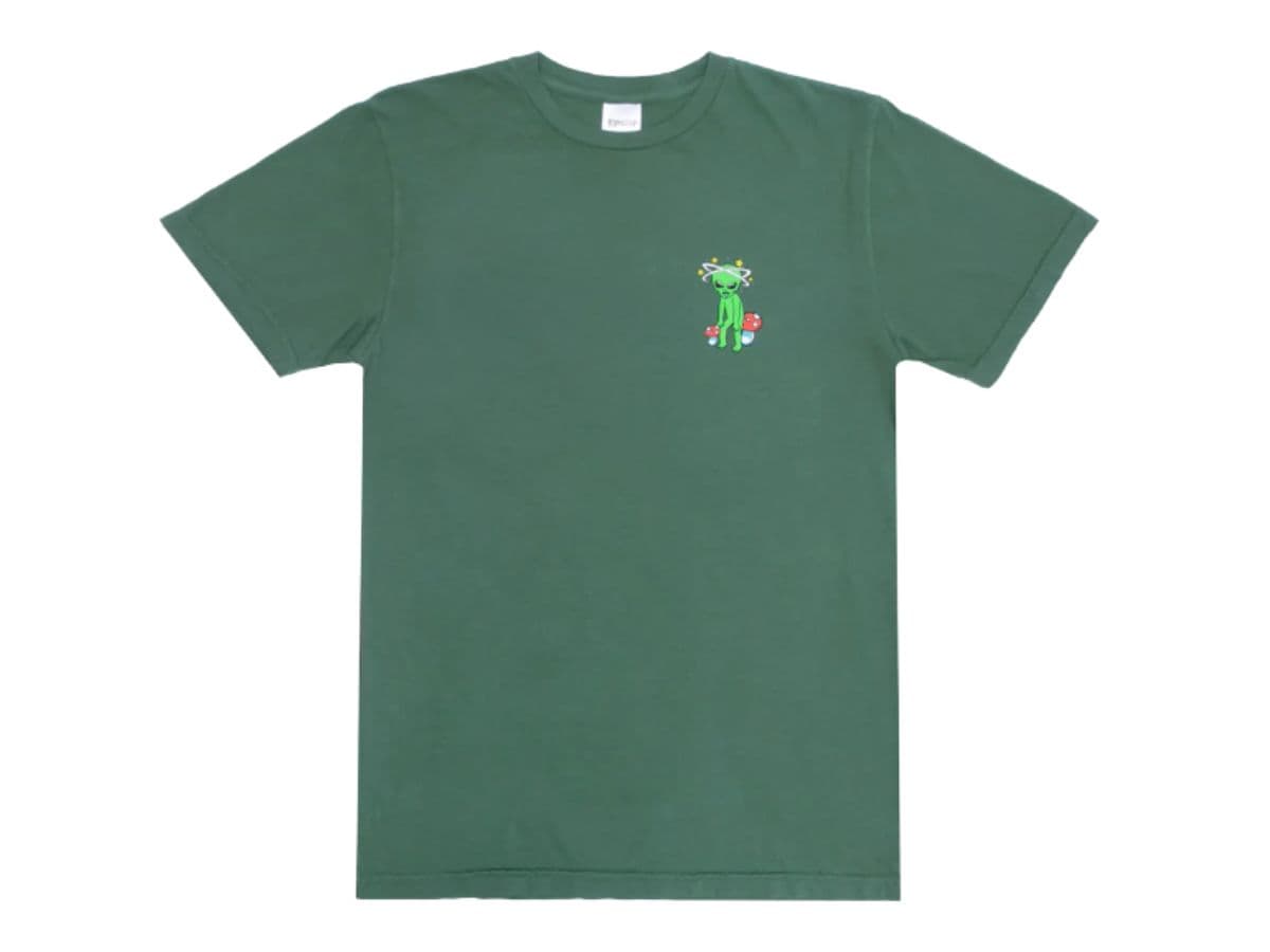 RipNDip Space Gang Tee Olive