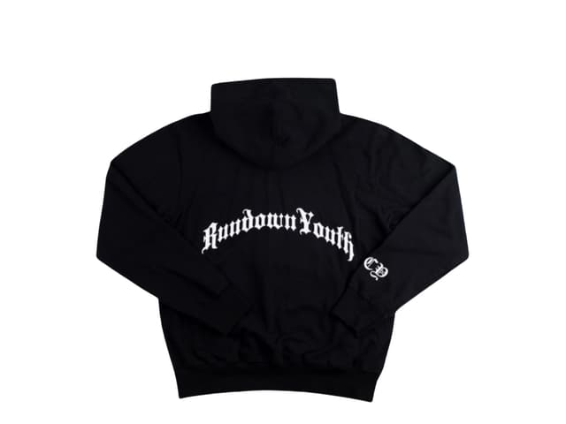 RUNDOWNYOUTH RUNDOWNYOUTH Old Skool Hoodie 04 - view 2