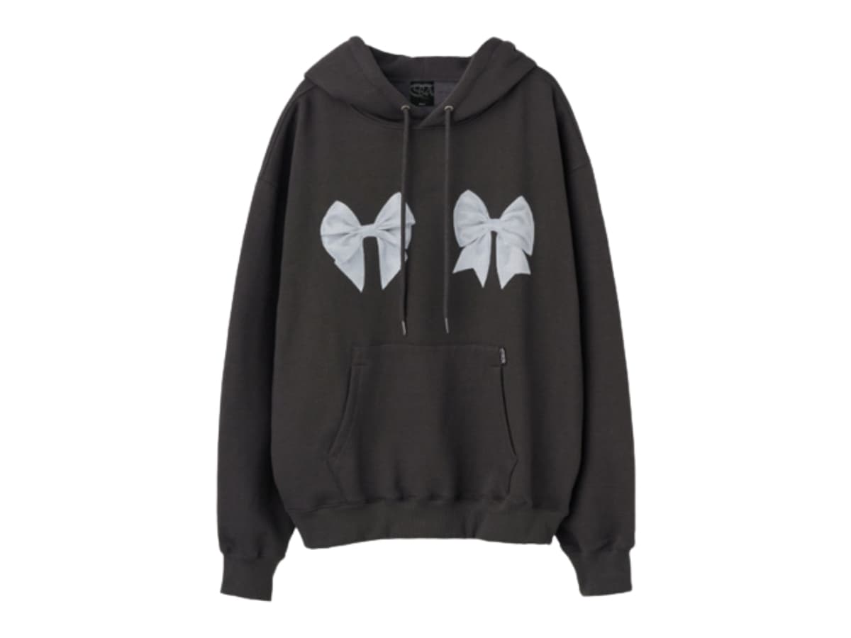 Sculptor Bow Bow Hoodie Charcoal