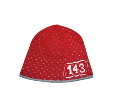 Buy Sculptor Mesh Knit Beanie Red OS at Sasom – Authentic and Ready to Ship
