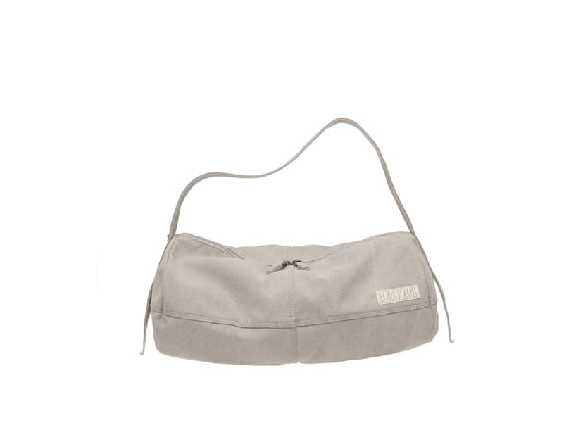 Sculptor Sculptor Vintage Canvas Duffel Bag Pale Gray