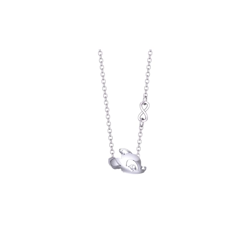 RAVIPA Silver Bambi Necklace