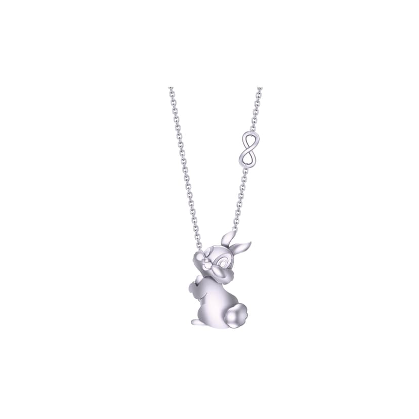 RAVIPA Silver Miss Bunny Necklace