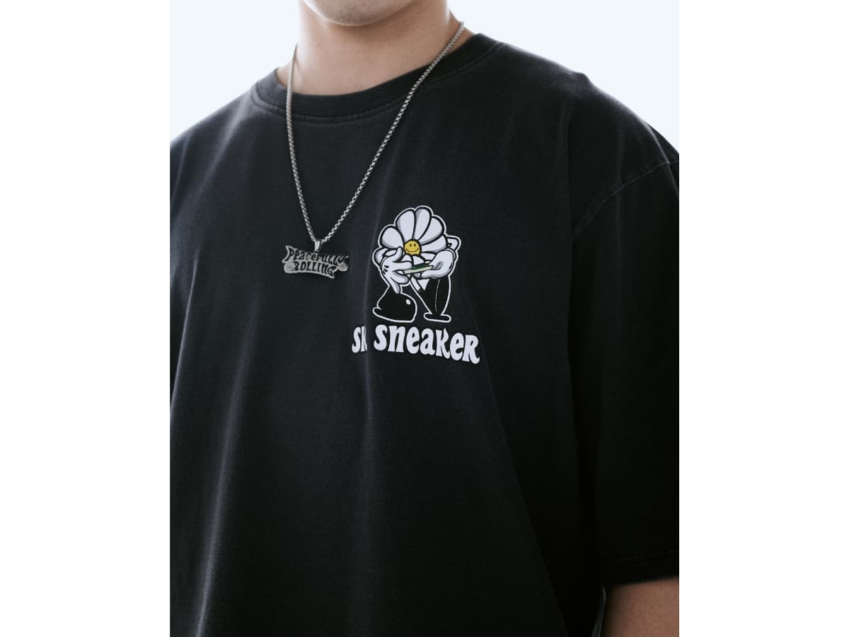 SK SNEAKER Peaceful Logo Necklace