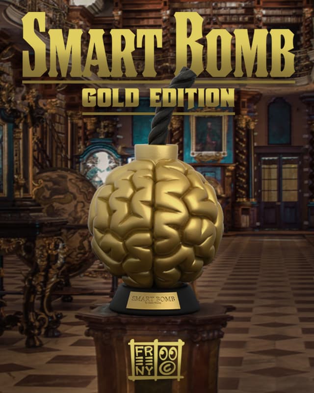 Mighty Jaxx Smart Bomb ft. Jason Freeny (Gold Edition) by Mighty Jaxx - view 1