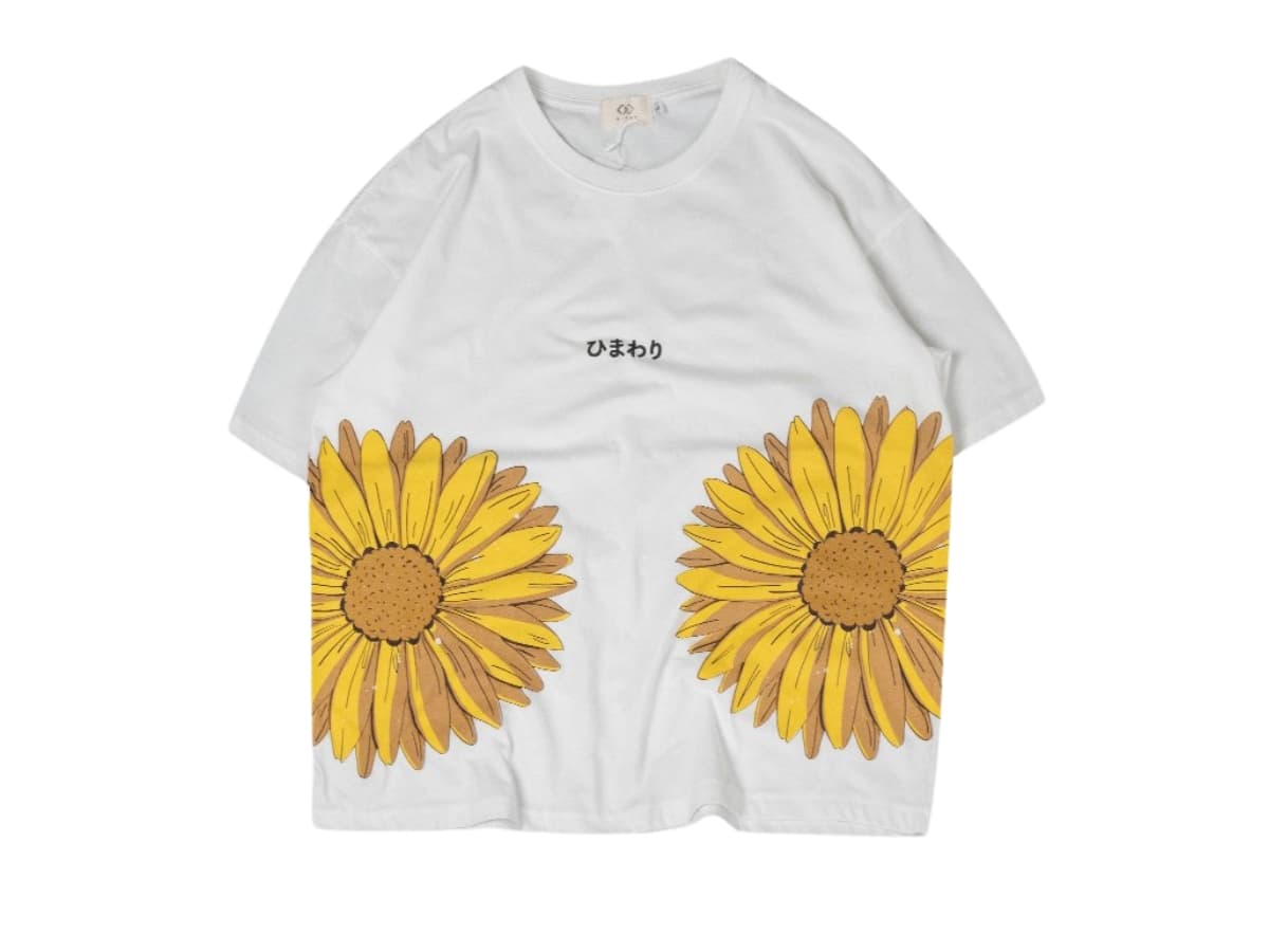 Snoop New Sunflower Tee White