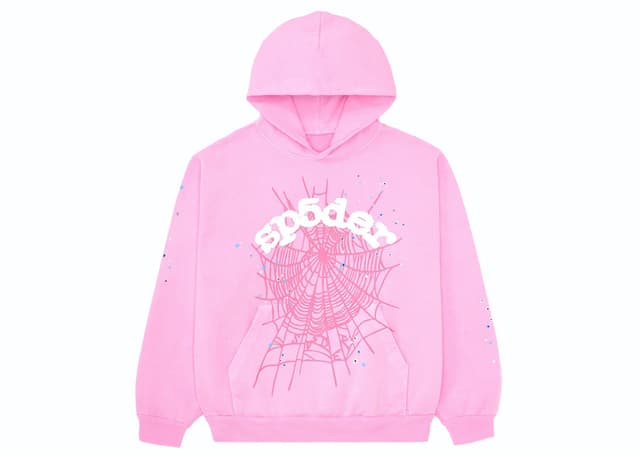 Sp5der Sp5der OG Web Hoodie Pink - view 1