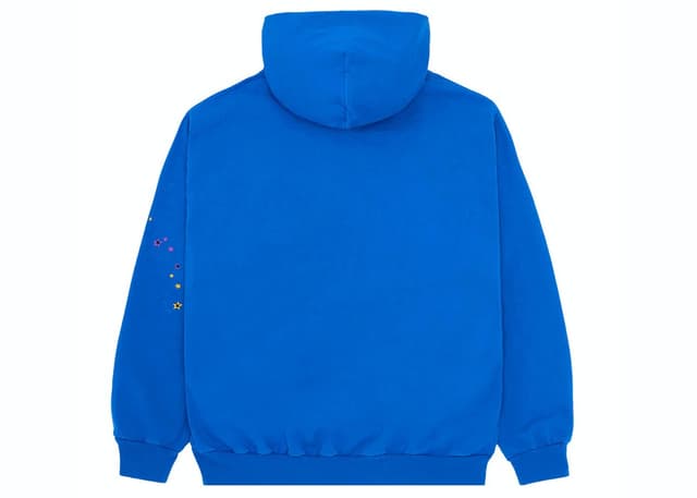 Sp5der Sp5der TC Hoodie Blue - view 2