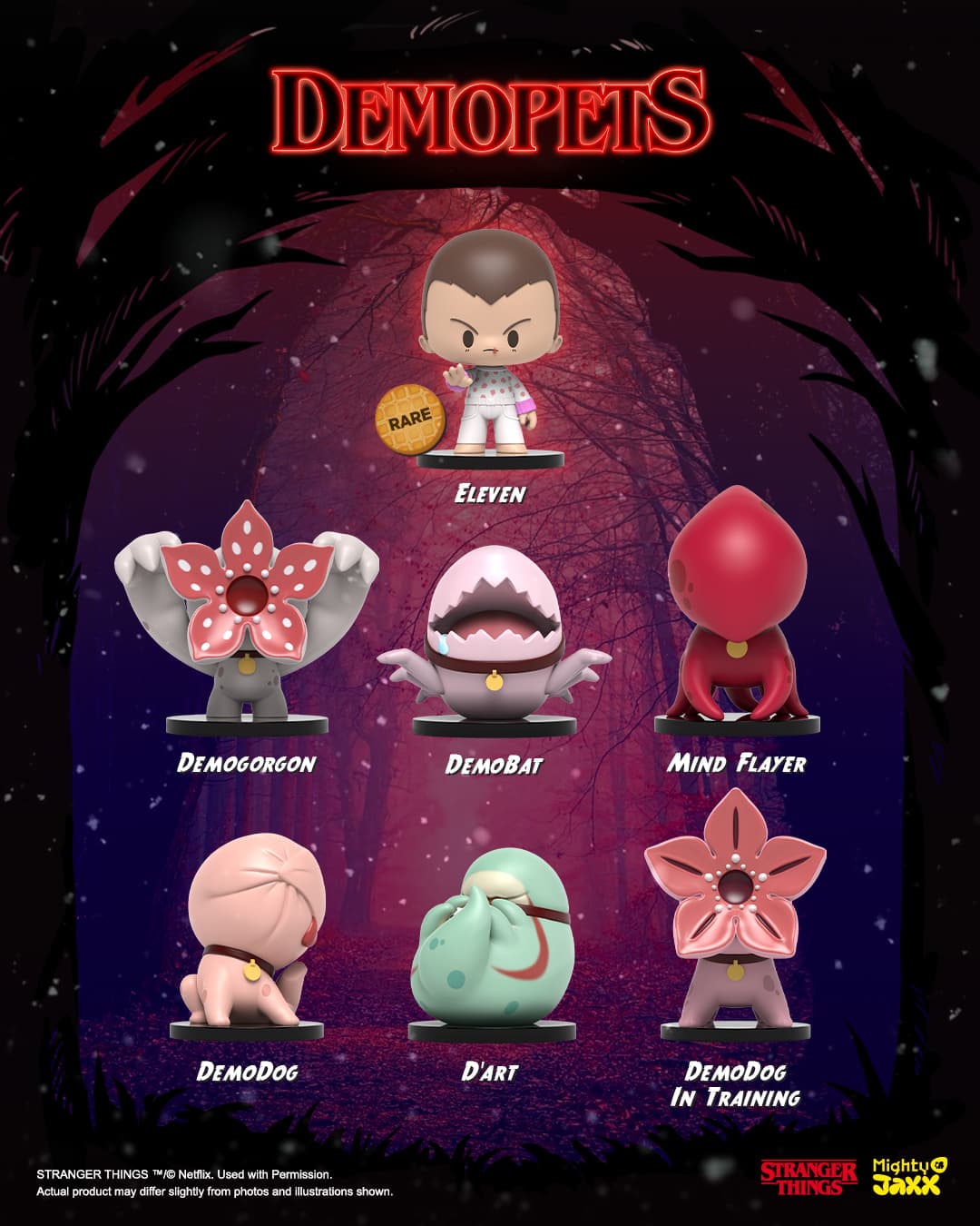 Stranger Things | Demopets Blind Box by Mighty Jaxx (1 pc.)