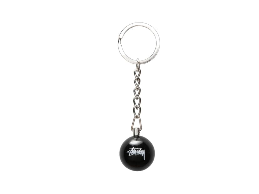 Stussy Stussy 8 Ball Keychain Black