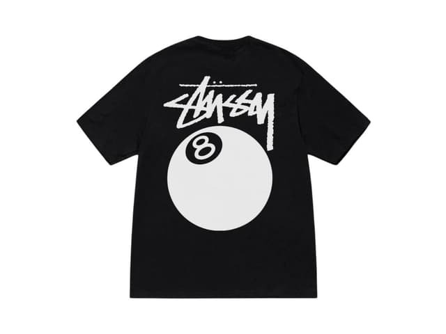 Stussy Stussy 8 Ball Tee Black - view 2