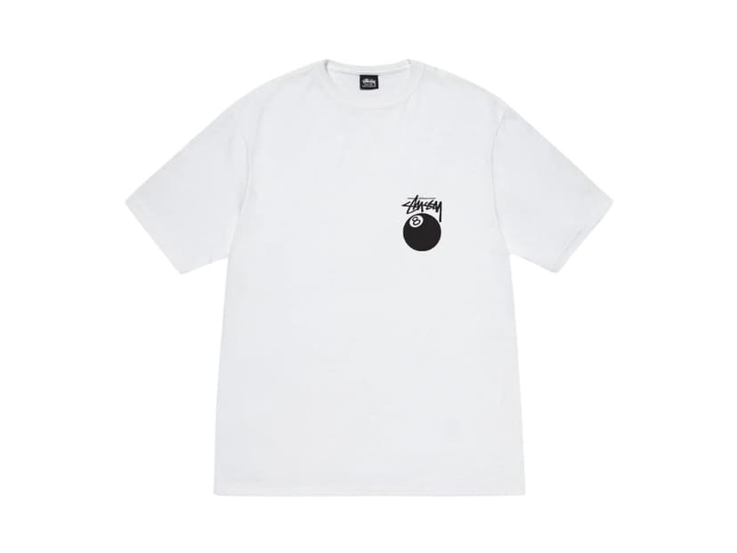 Stussy Stussy 8 Ball Tee White