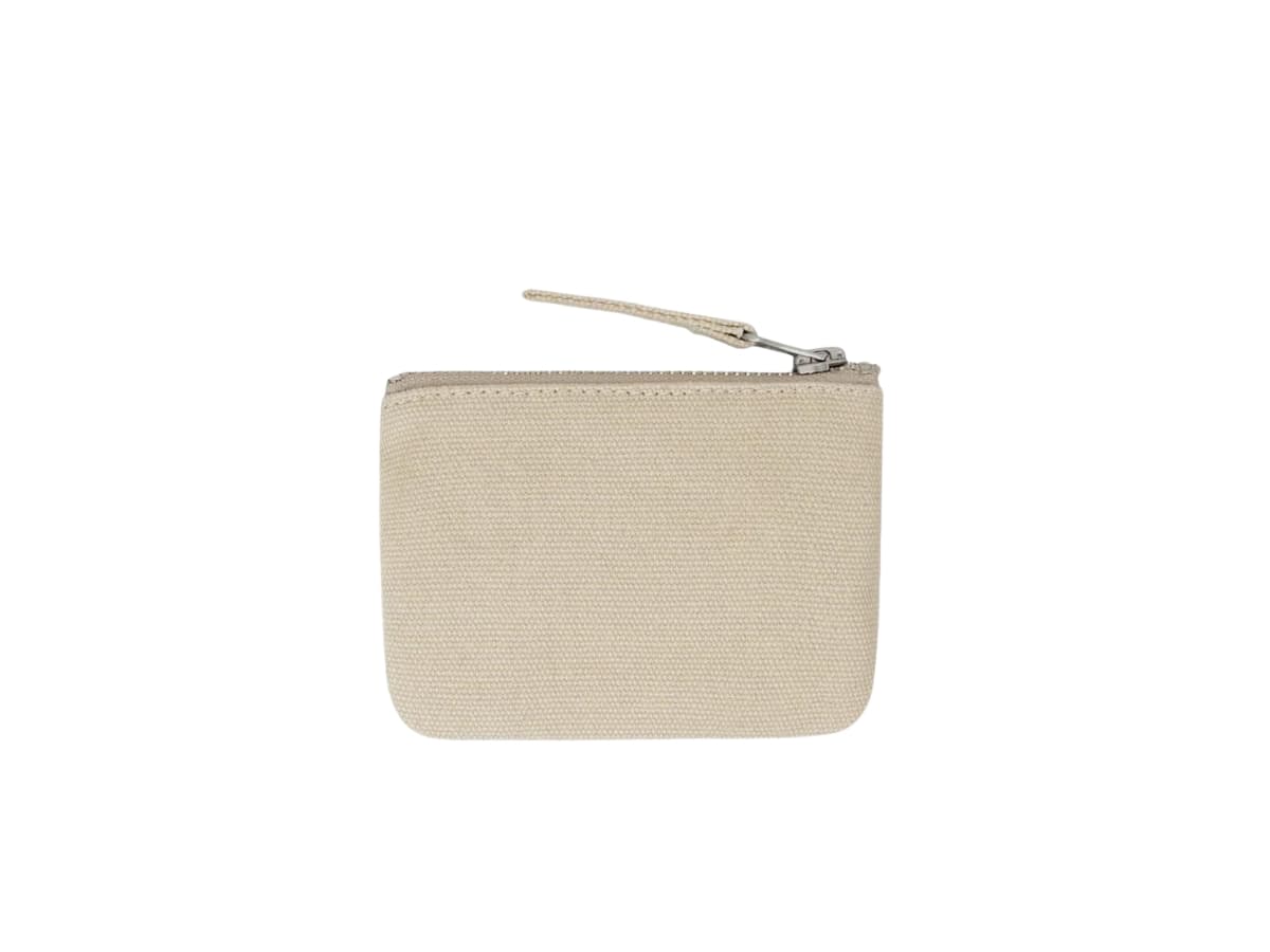 Stussy Canvas Coin Pouch Natural