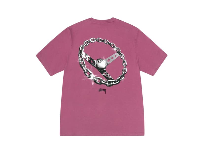 Stussy Stussy Chain-Link Tee Berry