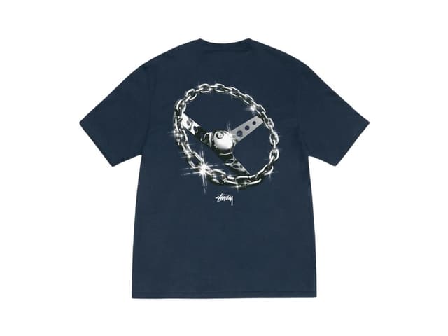 Stussy Stussy Chain-Link Tee Navy - view 1