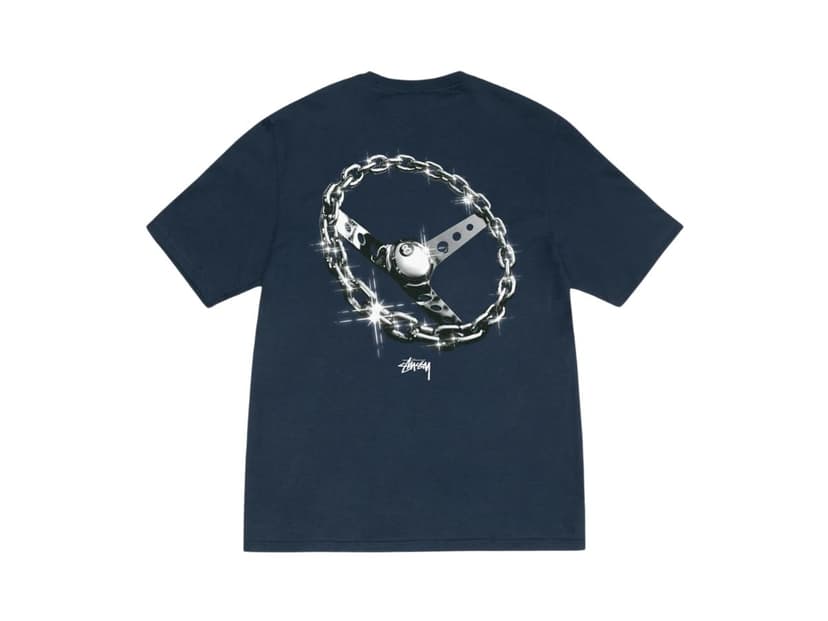 Stussy Stussy Chain-Link Tee Navy