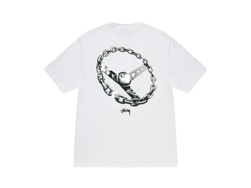 Stussy Stussy Chain-Link Tee White
