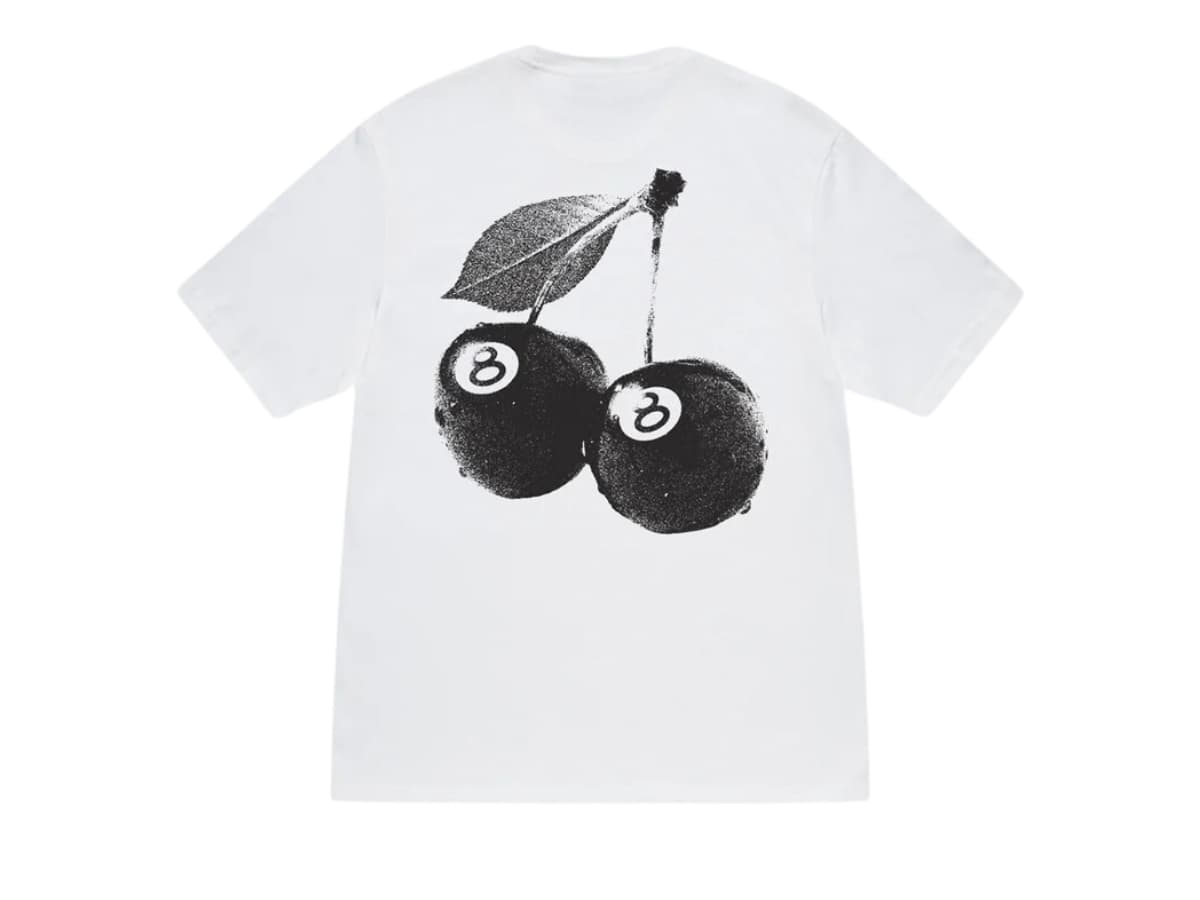 Stussy Cherries Tee White