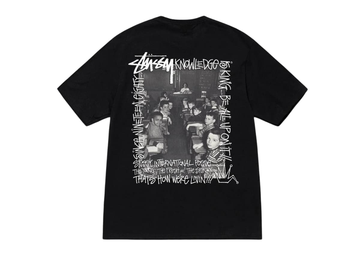 Stussy Classroom Tee Black