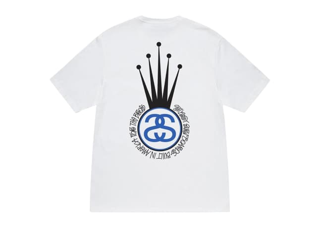 Stussy Stussy Crown Link Tee White - view 1