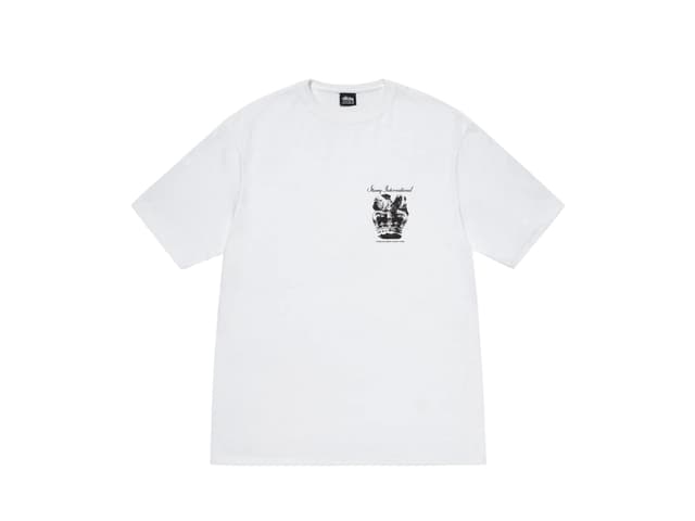 Stussy Stussy Dog Crown Tee White - view 1