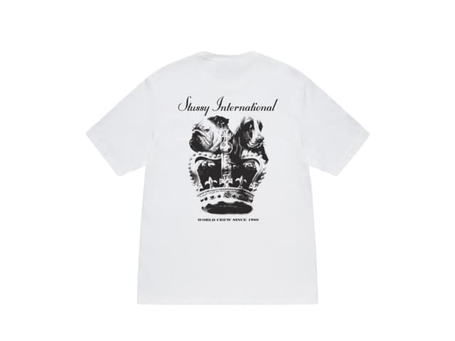 Stussy Stussy Dog Crown Tee White - view 2
