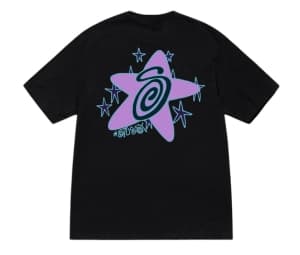 Buy Stussy Galaxy Tee Black at Sasom – Authentic and Ready to Ship