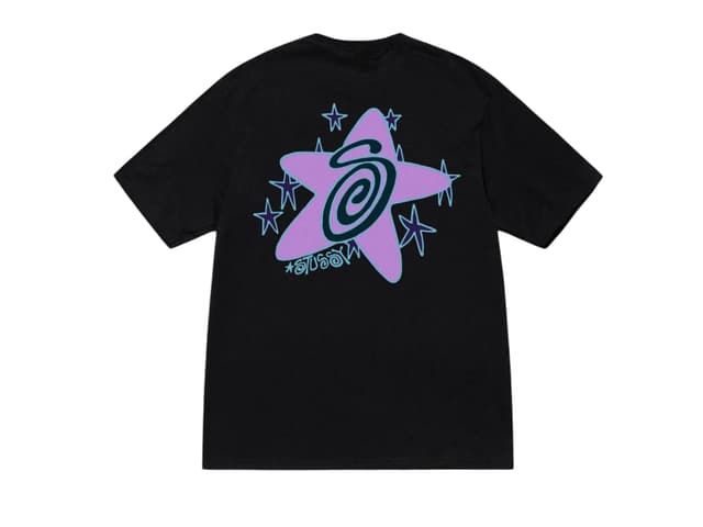 Stussy Stussy Galaxy Tee Black - view 1